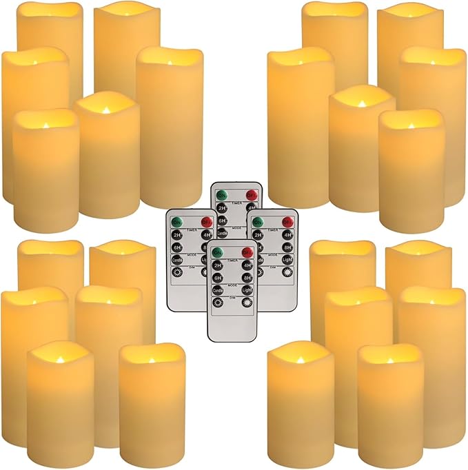 24 Waterproof Outdoor Flameless Candles, photo 4 of 5